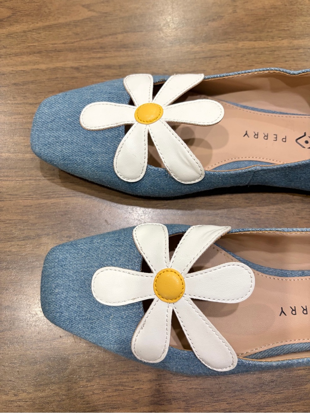 Katy Perry Collections Denim Flats - Evie Daisy - Picture 4 of 6